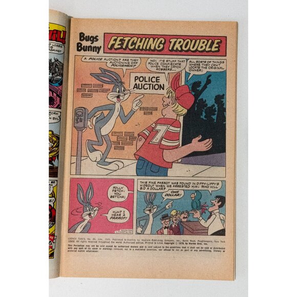 Vintage 1979 Looney Tunes Comic Book No. 40 Whitman 40¢ Bugs Bunny & Daffy Duck - Picture 6 of 13
